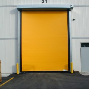 דלת מהירה צהובה
